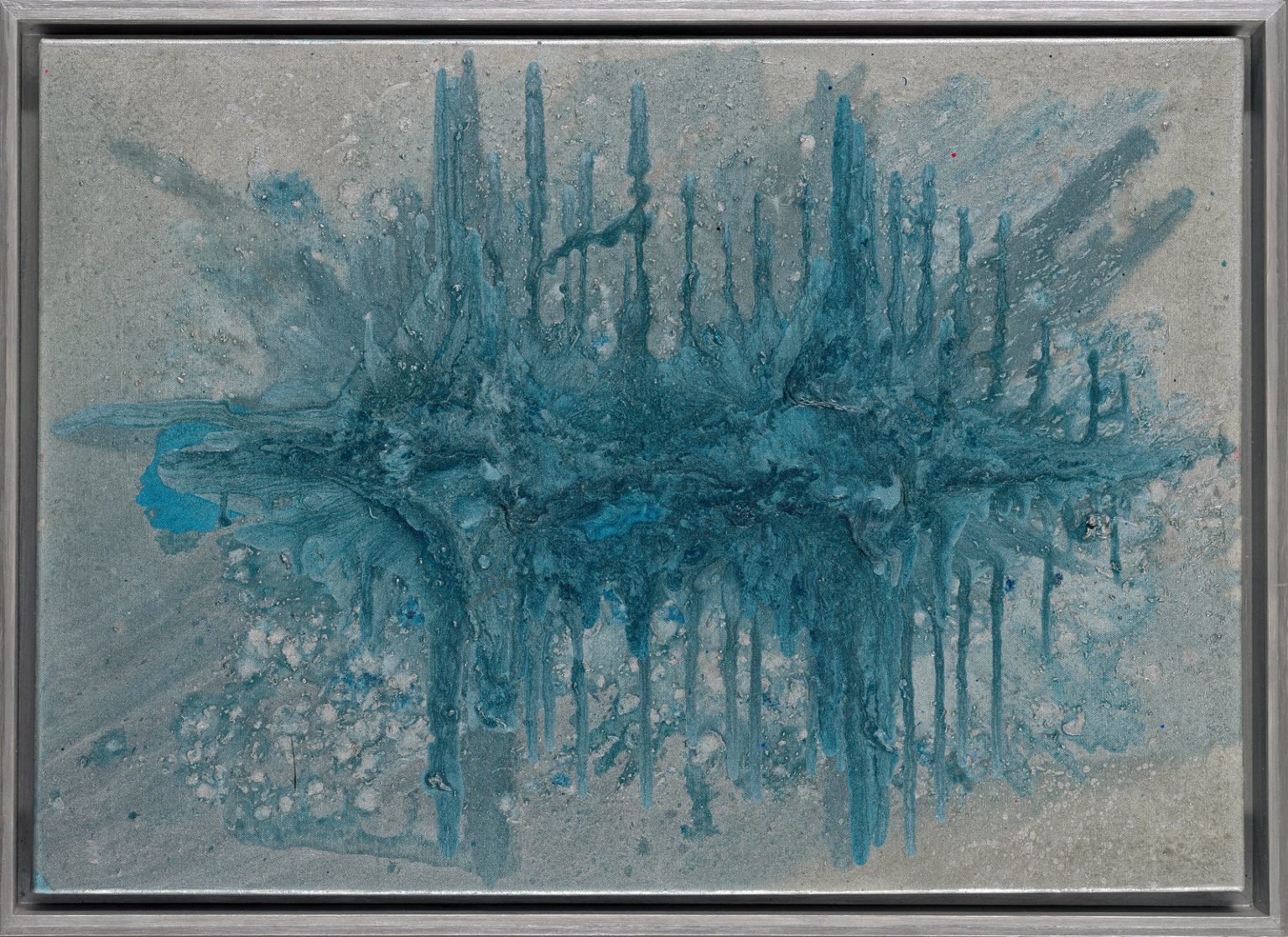 Ethereal Uyuni, an abstract oil painting by Frank Brennan